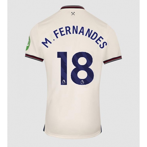 Billige Fotballdrakt West Ham United Mateus Fernandes #18 Replika Bortedrakt 2025-26 Kortermet Billige Fotballdrakt West Ham United Mateus Fernandes #18 Replika Bortedrakt 2025-26 Kortermet